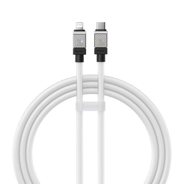 eng pl Fast Charging cable Baseus USB C to Coolplay Series 1m 20W white 104252 2